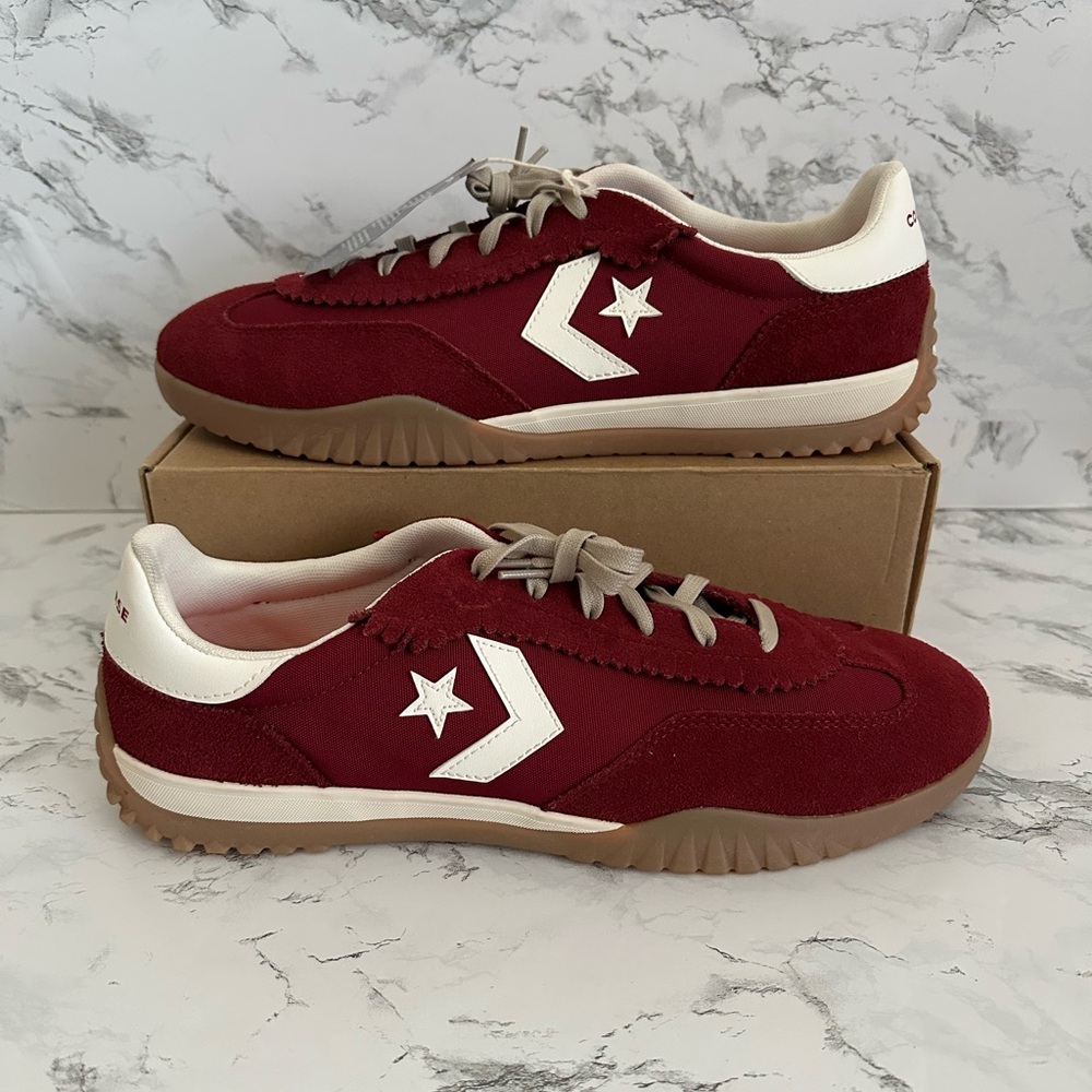Converse Run Star Suede Back Alley Brick Trainer Low Shoes Sneaker Men’s Size 12
